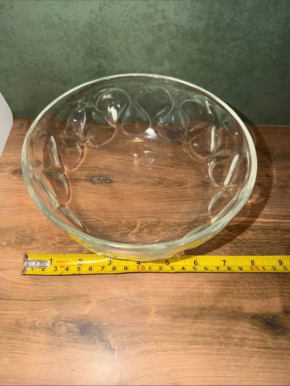 Pyrex Clear Glass Serving Bowl